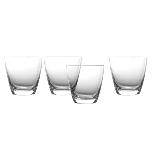 Schott Zwiesel Era - Juego de 4 vasos de cristal, 340.2 g, doble estilo antiguo