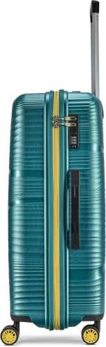 Image of Skybags Swirl Set of 3 Trolley Bag 56, 65 & 75cm | Small+Medium+Large | Hard Luggage | 8 Wheels Suitcase | Combination Lock with Anti-Theft Zipper | Polypropylene | 3 Years Warranty - Unisex (Cyan)