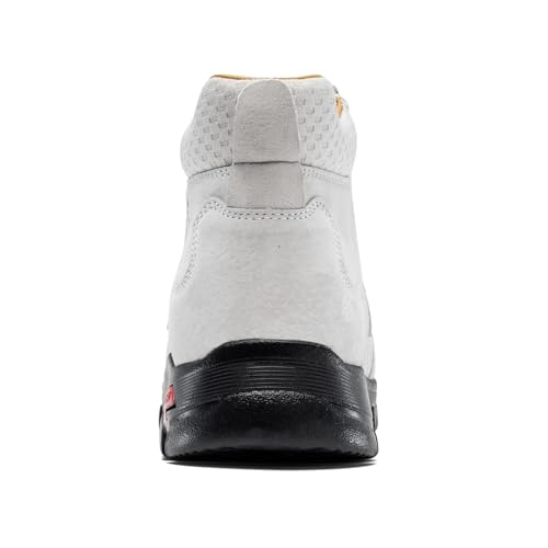Image of FLYLAND Men's Chukka Boots Casual Leather Shoes Ankle Shoes Non Slip Breathable Comfortable Mid Top for Outdoor Driving Walking