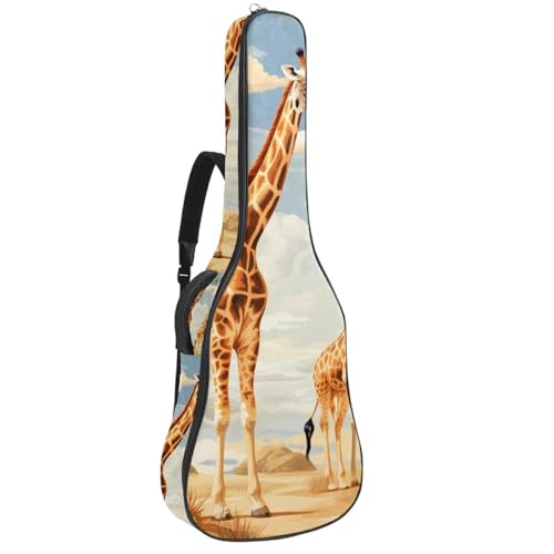 Sac pour guitare acoustique étanche idéal pour les cours de musique