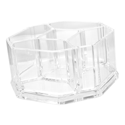 CIYODO 1pc Multipurpose Transparent Storage Box Organizer for Tea Sugar and Items for Home Office and Cafe Use Smooth Edges for Safe Handling