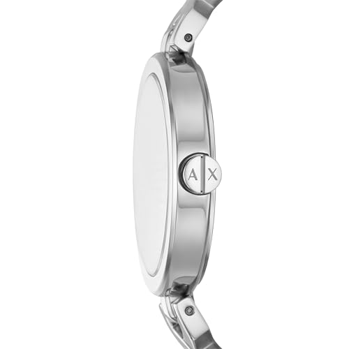 Image of Armani Exchange A|X Two-Hand Stainless Steel Watch for Women