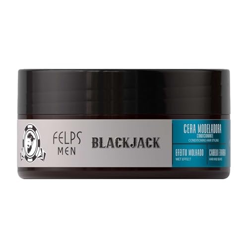 Cera para peinar Felps Men Black Jack Wet Effect 120g miniatura 1
