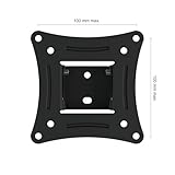 AVF TV & Monitor Mount - Flat & Tilt Wall Bracket - Suitable For Up to 32" Screens & 15kg - Perfect for Small TVs or Gaming PC Monitors - Black - AL110 - Image 3