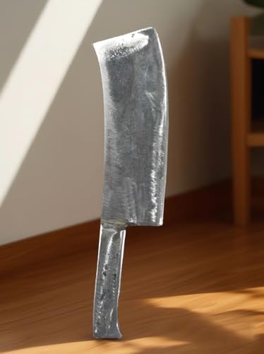 MYDIL Brand - Hand-Forged Cleaver – 8 Inch Heavy-Duty Kitchen Chopper for Meat & Vegetables