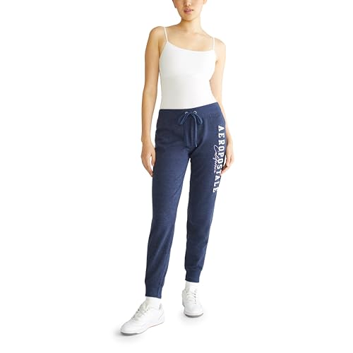 Aero Logo Cinch/Jogger Pant- Arches- Cali, Cadet Navy, L