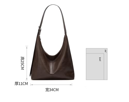 Bolsa Tote Slouchy para Mujer en Cuero Vegano miniatura 3