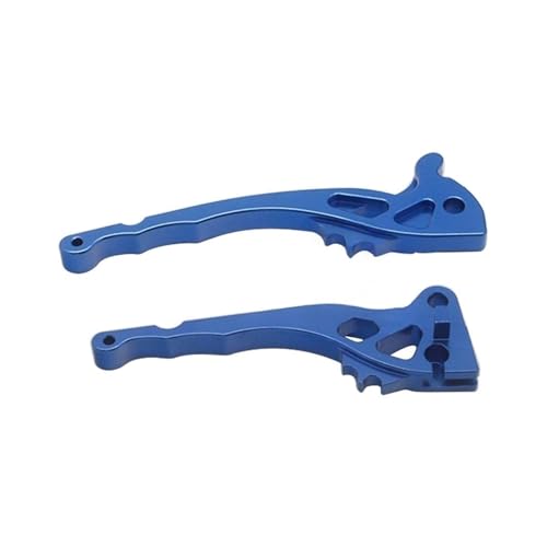 Frenos palanca embrague de aluminio azul con tacto firme y ergonómico 3
