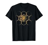 Beekeeper Beekeeping - Honeycomb Love For Bees T-Shirt