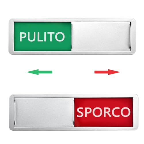 Magnete Per Lavastoviglie Clean/Dirty Bifacciale - Indicatore Con Motivo Floreale, Diametro 9 Cm, Regalo Carino