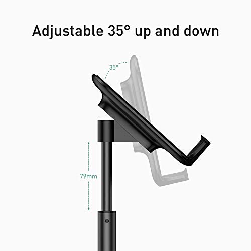 Image of Baseus Literary Youth Desktop Bracket Holder Stand for Smartphone Tablet (Black)