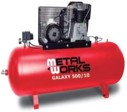 Compresor de Pistón Industrial 500L 10...