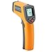 Thermomètre Infrarouge GS320, Sans Contact Pistolet de Thermomètre Infrarouge Portable Numérique avec Affichage LCD -50℃-360℃ Jaune / Gris