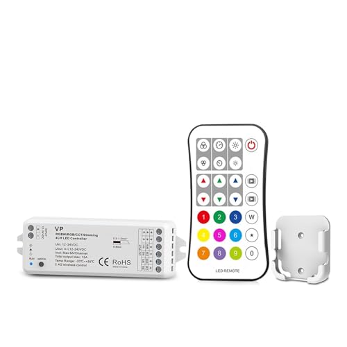 Bande lumineuse LED RGB RGBW connectée via récepteur tactile pour ambiance salon