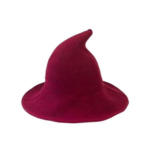 Chapeau de sorcière en tricot pour femme et soirée cosplay