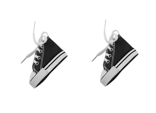 Schwarzer Motorradständer, Seitenständer, Dekoration, Segeltuchschuhe, für Motorrad, Fußstütze für Mode, kleine Schuhe, Fahrradständer, Rahmen und Befestigungen (2)