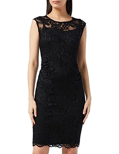 Swing Damen Spitzenkleid, Schwarz (Black/Black 1010), 36