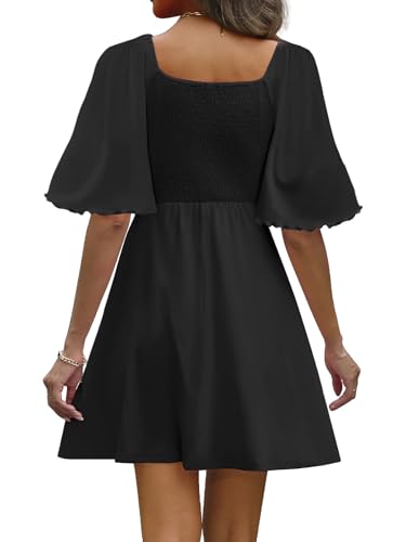 MixShe Summer Dresses for Women 2025 Elegant Classy V-Neck Dress S-XXL3