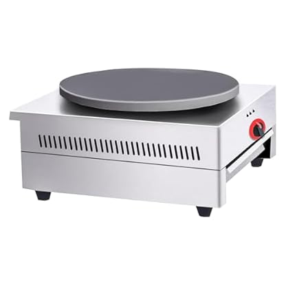 15 Zoll CrêPe-Maker-Pfannkuchenmaschine, Kommerzielle Randlose Antihaftbeschichtete Kochplatte, Gas/Lpg-Pfannkuchenplatte, Temperatur Einstellbar, Geeignet FüR Den Heimgebrauch, Restaurant – Bild 4