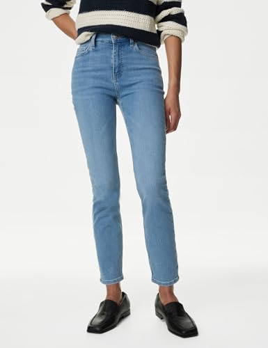 Image of Marks & Spencer Women's High Rise Slim Jeans