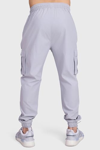 Image of FUAARK Script Regular Fit Sports and Gym Mens Cargo Joggers