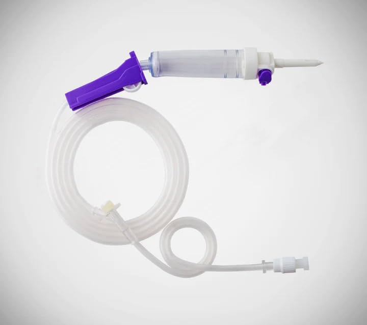 Romsons Steri Flo Premium Infusion Set with microbial barrier air vent filter | Tube Length - 150 CM | Drop Rate - 20 Drops/ml | 25 Pcs/Box (B0D1CB5VSZ) Amazon Price History, Amazon Price Tracker