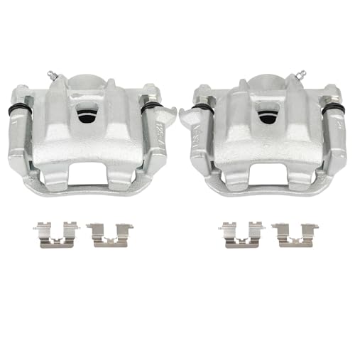 Image of SCITOO 19B2873 19B2872 Rear Left & Right Disc Brake Calipers Assembly w /Bracket For Toyota For Sienna 2004-2010