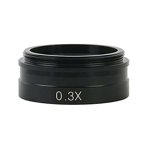 Microscope 0.3X 0.35X 0.5X 0.75X 1X 2.0X Glass Lens Microscope Camera(0.3X)