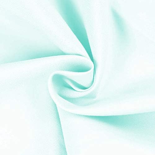 Image of YRM Bedding's - Egyptian Cotton Pillow Cases 400-TC Premium Hotel Quality 2 - Pcs Pillow Covers (17 inch x 27 inch) - Aqua Blue Color
