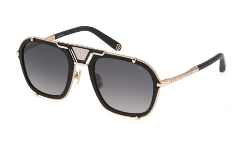 Philipp Plein Spp010m lunettes de soleil homme contre l'éblouissement avec monture robuste