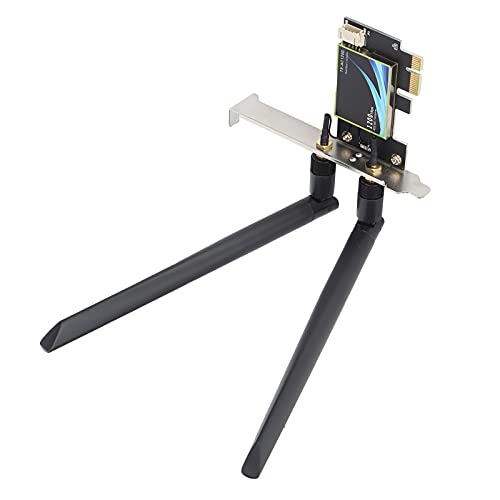 Scheda WiFi PCIe con Doppia Antenna, Adattatore