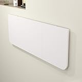 lukar Folding Wall Desk, Laundry Folding Table, 47x15 inch, Wall Mounted Folding Table for Laundry Room, Wall Mounted Desk, Fold Down Table Wall Mounted for Home, Dining Room, Bar, Kitchen