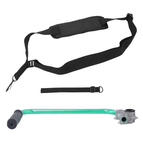 Correa para hombro y mango auxiliar ajustable de cortacésped versátil 2