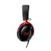 HyperX Cloud III Gaming-Headset Kabelgebunden – 53-mm-Treiber, Memory Foam, DTS, Noise-Cancelling Mikrofon, USB-C/USB-A/3,5mm, für PC, PS5, PS4, Xbox, Switch, Mac – Schwarz/Rot