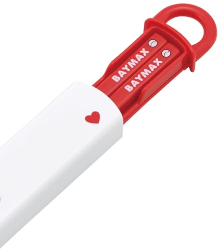 Image of Skater ABS2AM-A Disney Baymax 26 Chopsticks & Chopsticks Case Set, Children's Lunch, 6.5 inches (16.5 cm), Made in Japan, Dishwasher Safe, Sliding Type, For Boys & Girls
