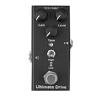 Solid Quality--Aluminium alloy body makes this ultimate overdrive pedal safe for transport, stable and strong. Pure Signal--True bypass switching maintains pure signal when the ultimate overdrive pedal disengaged. Dedicated speed knobs allow for prec...