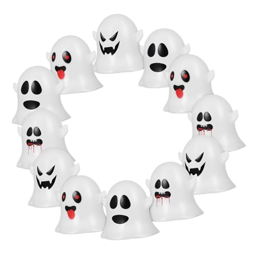 Luces nocturnas Halloween fantasmas decorativas para interiores pack 12