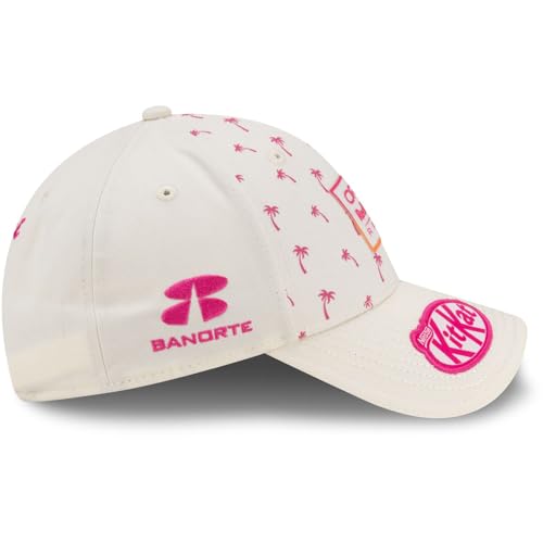 New Era Czech Perez Special Edition GP Miami Red Bull Racing 9Forty Adjustable Cap, White, Talla Única