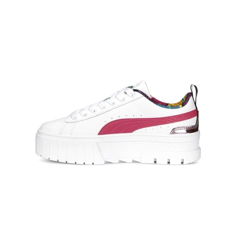 PUMA Kids Girls Mayze Vacay Queen Platform Sneakers Shoes Casual - White3