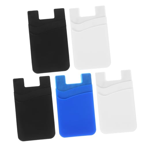 Porta Carte Da 10 Pezzi Di Credito Tasca Adesiva Per Telefono