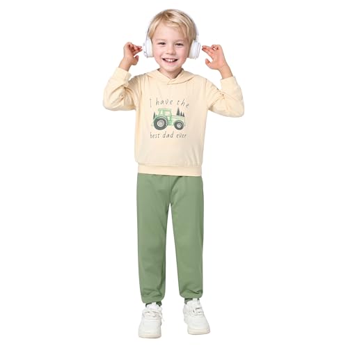 Image of DISAUR Toddler Boy Clothes Baby Outfits, Little Boys Summer Letter Printed Short Sleeve with Pants 2PCS Clothing Set