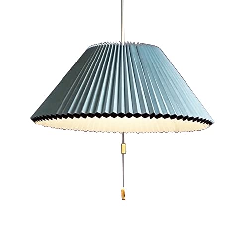 Suspension plissée en tissu avancé style nordique postmoderne lustre haut de gamme
