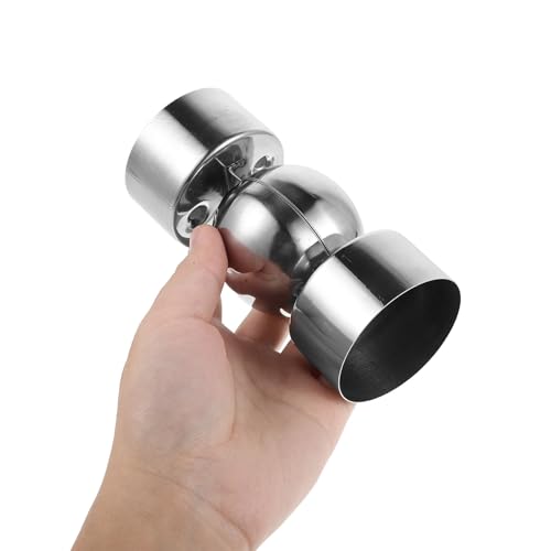 Conector de pasamanos para escaleras en acero inoxidable con soporte redondo regulable 5