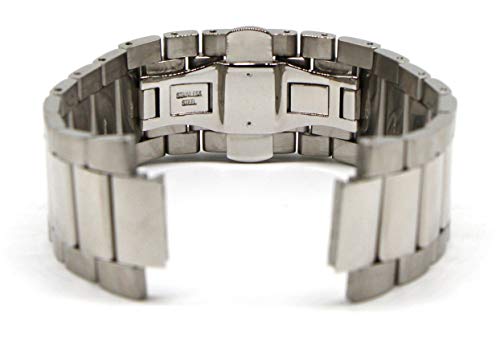 Swiss Legend 27Mm Silver Stainless Steel 7.5 Inch Watch Strap Bracelet Fits Endurance Men's Watch Authentic #TOP1