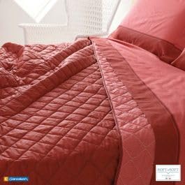 Trapunta Biancaluna Tramonti Dern Double Face (Caldo Cotone 100%) (3800 – ROSSO)