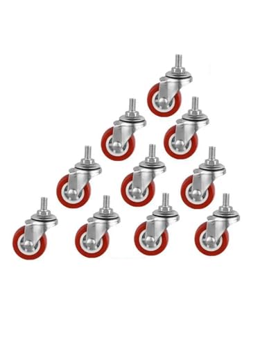 Roue en plastique PVC M8 de 1.5 pouces pour éviter les rayures de vos meubles
