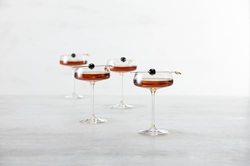 Cóctel Coupe de cristal Zwiesel Glas de 8 onzas para mesa y bar 4