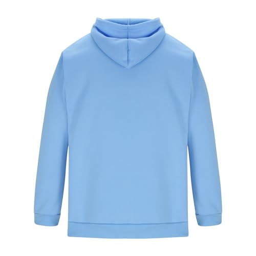 Hoodies for Men Pullover Lightweight Long Sleeve Hooded Sweatshirts Casual Fashion Clothes Streetwears Kanga Pockets4