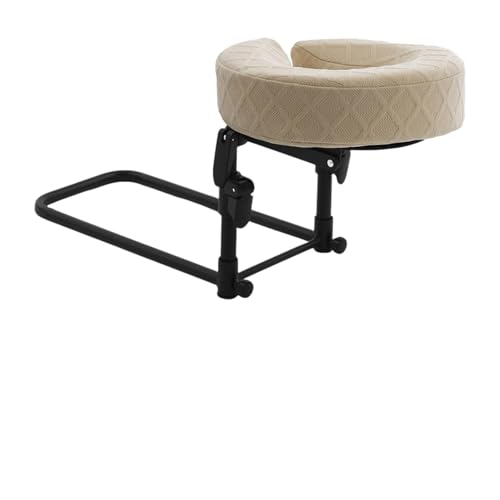Appui-tête de massage pour matelas support facial réglable blanc - 2
