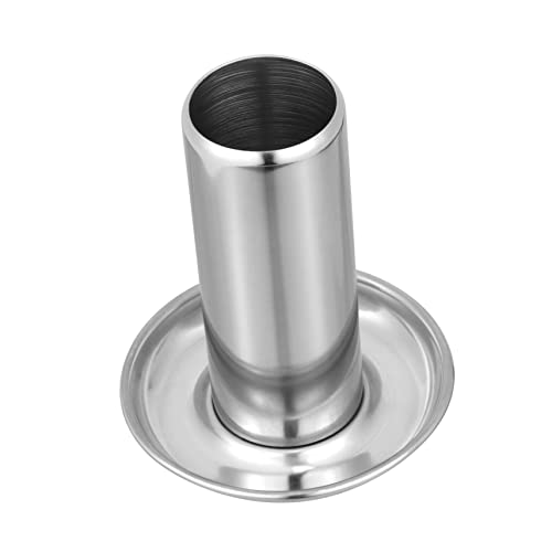 TOYANDONA Rejilla de Pollo en espesas Estante de Pollo de Lata de Cerveza conformado bateria de Cocina Soporte de Pollo de Lata de Cerveza Rejilla para Asar Pollo con Lata de Cerveza Plata